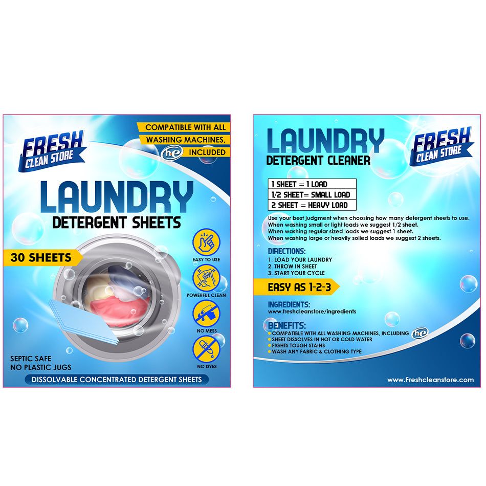 Laundry Eco Sheets